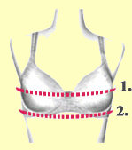 Kaip matuojama krūtinė